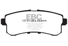 EBC DP41876R - 11-13 Infiniti QX56 5.6 Yellowstuff Rear Brake Pads