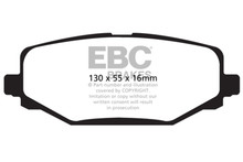 EBC DP41889R - 12+ Chrysler Town & Country 3.6 Yellowstuff Rear Brake Pads