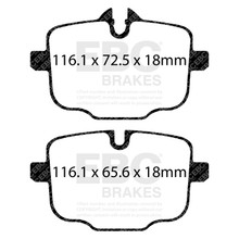 EBC DP42089R - 2021+ BMW M3/M4 3.0TT (G80/G82/G83) Yellowstuff Rear Brake Pads