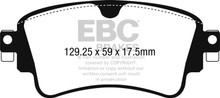 EBC DP42254R - 17-18 Audi A4 / A4 Quattro / A5 Quattro Yellowstuff Rear Brake Pads