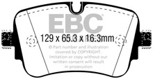 EBC DP42299R - 16-18 Audi Q7 Yellowstuff Rear Brake Pads