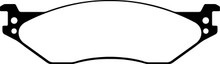 EBC DP43038R - 05-10 Ford F450 Yellowstuff Front Brake Pads