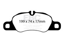 EBC DP52057NDX - 12-16 Porsche Boxster 2.7L (Cast Iron Rotors Only) Bluestuff Front Brake Pads