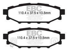 EBC DP51584NDX - 08-10 Subaru Impreza 2.5 Bluestuff Rear Brake Pads