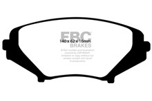 EBC DP51665NDX - 03-12 Mazda RX8 1.3 Rotary (Standard Suspension) Bluestuff Front Brake Pads
