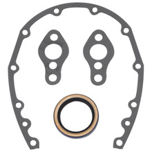Edelbrock 6997 - SBC Timing Cover Gasket And Oil Seal Kit
