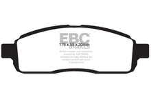 EBC DP61843 - 09 Ford F150 4.6 (2WD) 6 Lug Greenstuff Front Brake Pads