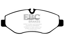 EBC DP61926 - 07+ Dodge Sprinter 2500 Greenstuff Front Brake Pads