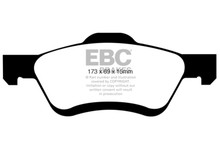 EBC DP61709 - 08-09 Ford Escape 2.3 Greenstuff Front Brake Pads
