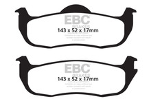 EBC DP61707 - 04-05 Infiniti QX56 5.6 Greenstuff Rear Brake Pads