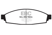 EBC DP61675 - 03-06 Lincoln Aviator 4.6 Greenstuff Front Brake Pads