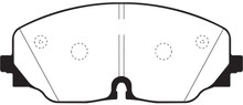 EBC DP63087 - 2017+ Volkswagen Atlas 2.0L Turbo Greenstuff Front Brake Pads