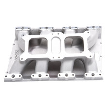Edelbrock 75245 - Intake Manifold Chrysler Gen II 426-572 Hemi Dual Quad Single Plane for EFI