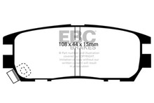 EBC DP6958 - 92-97 Mitsubishi Montero 3.0 Greenstuff Rear Brake Pads