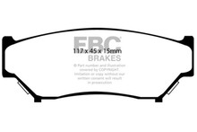 EBC DP6979 - 98-00 Chevrolet Tracker 1.6 (4 Door) Greenstuff Front Brake Pads