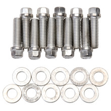 Edelbrock 8559 - Plated Intk Bolt Kit for 2156