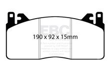 EBC DP83055RPX - Racing 2016 Ford Mustang Shelby GT350 RP-X Race Front Brake Pads
