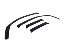 EGR 571705 - 07-12 Chev Silverado 1500/2500/3500 Crw Cb In-Channel Window Visors - Set of 4 - Matte