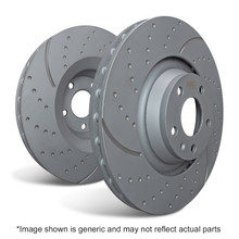 EBC GD7469 - 06-07 Infiniti QX56 5.6 (Akebono) GD Sport Front Rotors