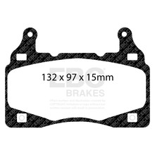 EBC S12KF1445 - S12 Brake Pad and Rotor Kit