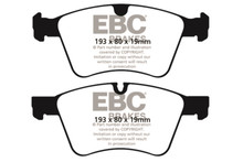 EBC S12KF1429 - S12 Brake Pad and Rotor Kit