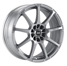 Enkei 441-670-0245SP - EDR9 16x7 5x100/114.3 45mm offset 72.6 Bore Diameter Silver Wheel
