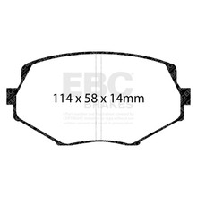 EBC S13KF1179 - S13 Brake Pad and Rotor Kit