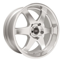 Enkei 470-780-7310SM - ST6 17x8 10mm Offset 5x127 Bolt Pattern 71.6 Bore Dia Silver Machined Wheel