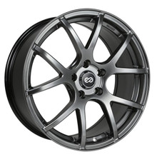 Enkei 480-880-5140HB - M52 18x8 40mm Offset 5x110 Bolt Pattern 72.6mm Bore Dia Hyper Black Wheel