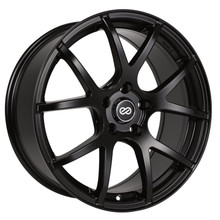 Enkei 480-670-8045BK - M52 16x7 45mm Offset 5x100 Bolt Pattern 72.6mm Bore Dia Matte Black Wheel