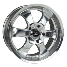 Enkei 482-780-8335MF - M6 Universal Truck & SUV 17x8 35mm Offset 6x139.7 Bolt Pattern 78mm Bore Mirror Finish Wheel