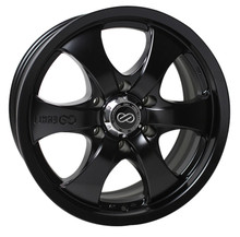 Enkei 482-885-8420BK - M6 Universal Truck&SUV 18x8.5 20mm Offset 6x139.7 Bolt Pattern 108.5mm Bore Black Wheel