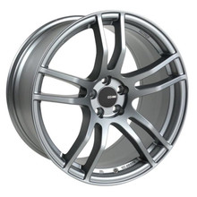 Enkei 491-790-6545GR - TX5 17x9 5x114.3 45mm Offset 72.6mm Bore Platinum Grey
