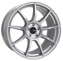 Enkei 492-885-8045SP - TS9 18x8.5 5x100 45mm Offset 72.6mm Bore Silver Paint