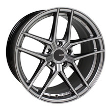 Enkei 498-980-4445HS - TY5 19x8 5x112 45mm Offset 72.6mm Bore Hyper Silver Wheel