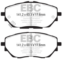 EBC S13KF2167 - S13 Brake Pad and Rotor Kit