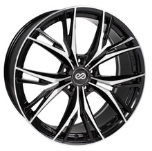 Enkei 505-285-6540BKM - ONX 20x8.5 5x114.3 40mm Offset 72.6mm Bore Black Machined Wheel