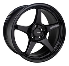 Enkei 521-895-8045BK - TS-5 18x9.5 5x100 45mm Offset 72.6mm Bore Gloss Black