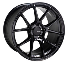 Enkei 522-780-8045BK - TS-V 17x8 5x100 45mm Offset 72.6mm Bore Gloss Black Wheel