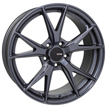 Enkei 523-880-1235BGM - Phoenix 18x8 35mm Offset 5x120 72.6mm Bore Blue Gunmetal Wheel