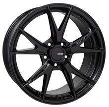 Enkei 523-775-6538BK - Phoenix 17x7.5 38mm Offset 5x114.3 72.6mm Bore Gloss Black Wheel