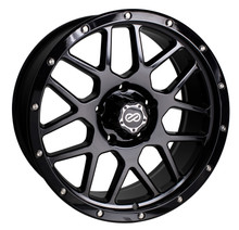 Enkei 526-290-8415BK - Matrix 20x9 6x139.7 BP 15mm Offset 108mm Bore Gloss Black Wheel