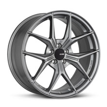 Enkei 529-880-4445GR - TSR-X 18x8 45mm Offset 5x112 BP 72.6mm Bore Storm Wheel