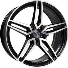 Enkei 532-880-6540BKM - Victory 18x8 5x114.3 40mm Offset 72.6mm Bore Black Machined Wheel