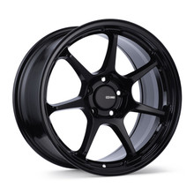 Enkei 535-895-8045BK - TS-7 18x9.5 5x100 45mm Offset 72.6mm Bore Gloss Black Wheel