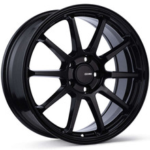 Enkei 536-775-6540BK - PX-10 17x7.5 5x114.3 40mm Offset 72.6mm Bore Gloss Black Wheel