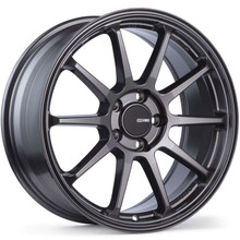 Enkei 536-670-6538GM - PX-10 16x7 5x114.3 38mm Offset 72.6mm Bore Gunmetal Black Wheel