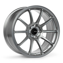 Enkei 543-880-4445GR - Triumph 18x8 5x112 45mm Offset 72.6mm Bore Storm Gray Wheel