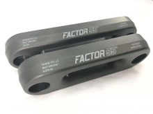 Factor 55 00024 - XTV Hawse Fairlead 4.875 Inch Powersports UTV/ATV Gun Metal Gray