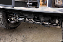Fabtech FTS221162 - 05-21 Ford F250/350 4WD Dual Steering Stabilizer System (Opposing Style) w/DL 2.25 Res Shock